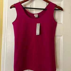 NWT!  Classic tank top in dark pink shade